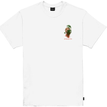 Abbigliamento Uomo T-shirt maniche corte Propaganda PRTS919 Bianco