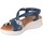 Scarpe Donna Sandali Oh My Sandals SCARPE  5406 Blu