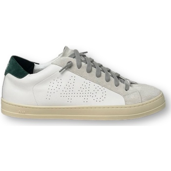 Scarpe Uomo Sneakers P448 CORJOHN WHITE/GREEN Bianco