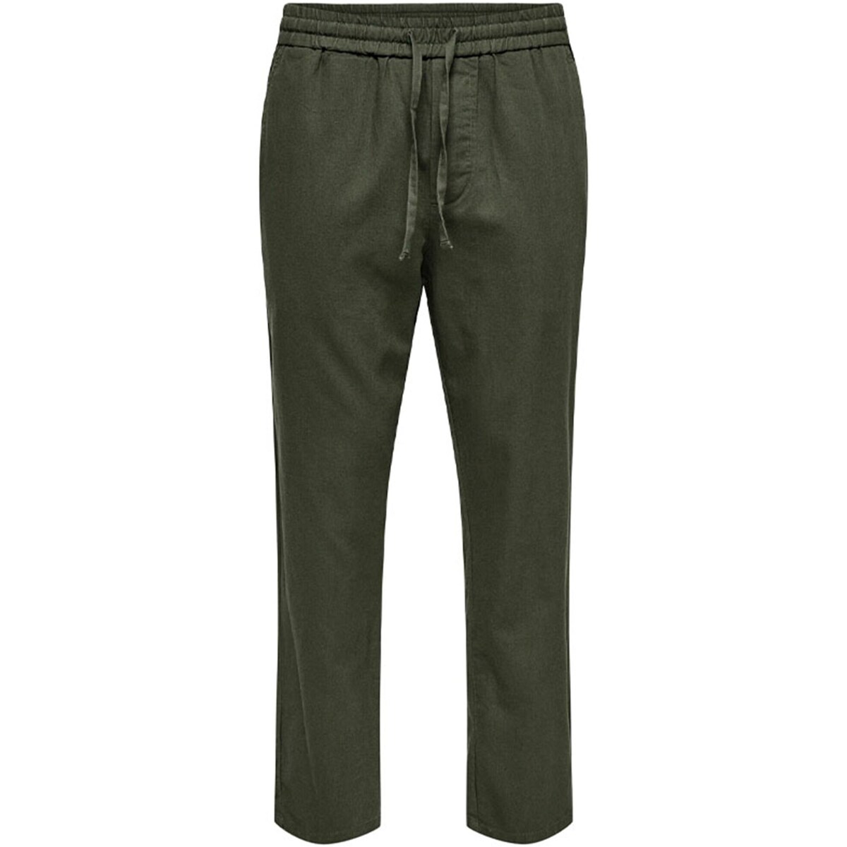 Abbigliamento Uomo Pantaloni 5 tasche Only & Sons  22024966 Verde