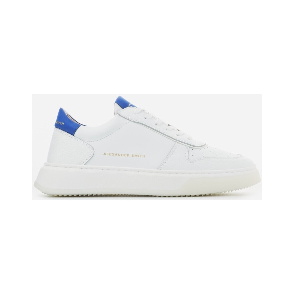 Scarpe Uomo Sneakers Alexander Smith HARROW MAN WHITE BLUETTE Bianco
