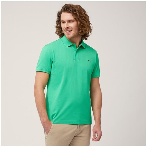 Abbigliamento Uomo T-shirt & Polo Harmont & Blaine - POLO PIQUET Verde