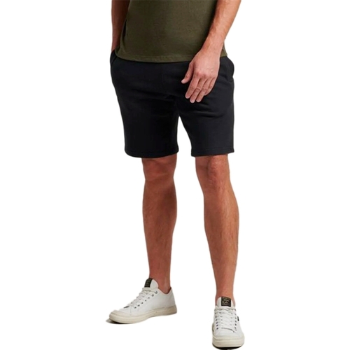 Abbigliamento Uomo Shorts / Bermuda Superdry jersey Essential Nero