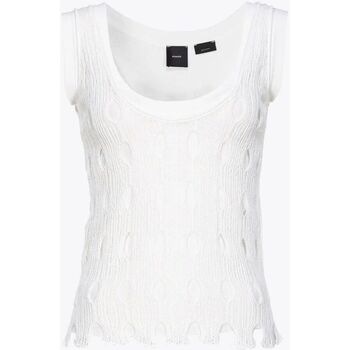 Abbigliamento Donna Top / T-shirt senza maniche Pinko RAMBO 103468 A1UN-Z04 Bianco