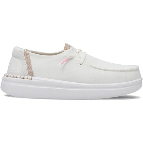 Scarpe Donna Sneakers HEY DUDE Wendy Rise W Bianco