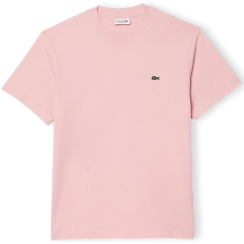 Abbigliamento Uomo T-shirt & Polo Lacoste Classic Fit T-Shirt - Rose Rosa