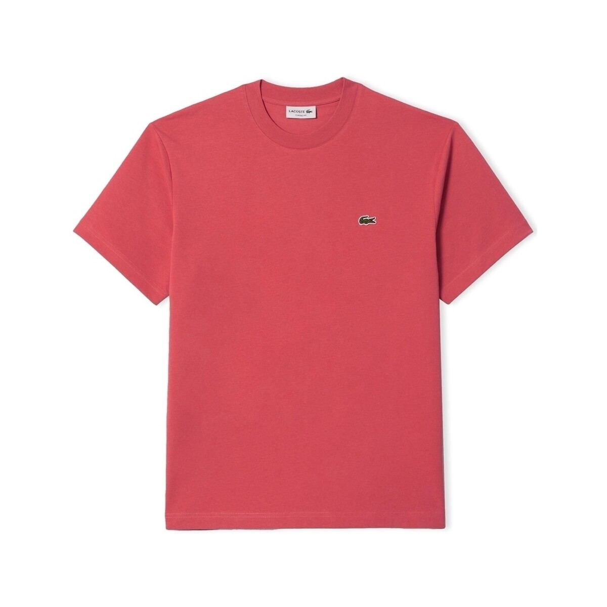 Abbigliamento Uomo T-shirt & Polo Lacoste Classic Fit T-Shirt - Rose ZV9 Rosa