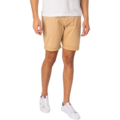 Abbigliamento Uomo Shorts / Bermuda Tommy Jeans Pantaloncini Chino Scanton Beige