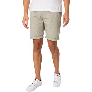 Abbigliamento Uomo Shorts / Bermuda Tommy Jeans Pantaloncini Chino Scanton Grigio