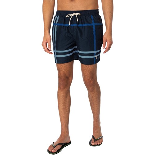 Abbigliamento Uomo Costume / Bermuda da spiaggia Barbour Due pantaloncini da bagno Nero