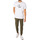 Abbigliamento Uomo T-shirt maniche corte Calvin Klein Jeans T-shirt con contorno interrotto Bianco
