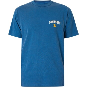 Abbigliamento Uomo T-shirt maniche corte Carhartt Maglietta Duckin Blu