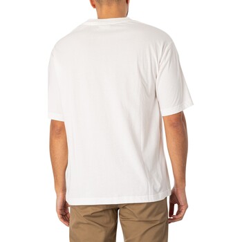 Gant T-shirt grafica stampata Hawaii Bianco