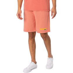 Abbigliamento Uomo Shorts / Bermuda Lacoste Pantaloncini di felpa di marca Rosa
