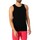 Abbigliamento Uomo T-shirt maniche corte Superdry Gilet con logo essenziale Nero