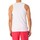 Abbigliamento Uomo T-shirt maniche corte Superdry Gilet con logo essenziale Bianco
