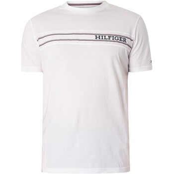 Abbigliamento Uomo Pigiami / camicie da notte Tommy Hilfiger T-shirt della linea Lounge Brand Bianco