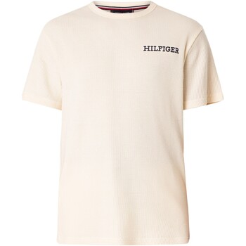 Abbigliamento Uomo Pigiami / camicie da notte Tommy Hilfiger Maglietta di marca Lounge Beige
