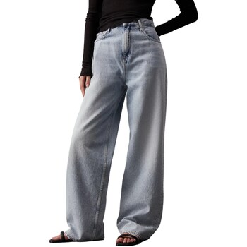 Abbigliamento Donna Jeans dritti Calvin Klein Jeans J20J223427 Blu