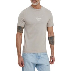 Abbigliamento Uomo Polo maniche lunghe Calvin Klein Jeans K10K112489 Beige