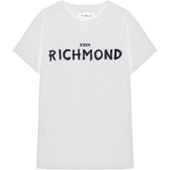 Abbigliamento Bambino T-shirts a maniche lunghe John Richmond RBP24059TS Bianco