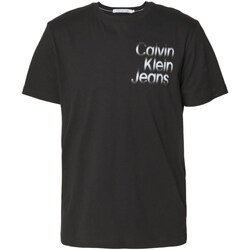 Abbigliamento Uomo Polo maniche lunghe Calvin Klein Jeans J30J325189 Nero
