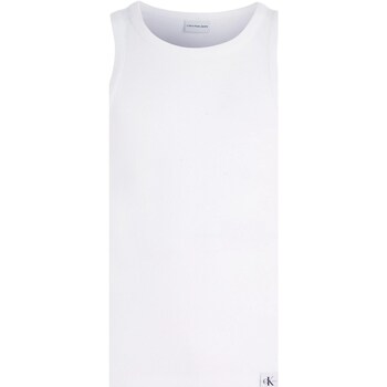 Abbigliamento Uomo Polo maniche lunghe Calvin Klein Jeans J30J325302 Bianco