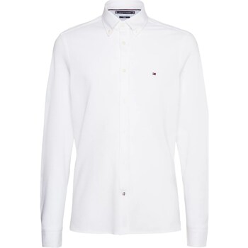 Abbigliamento Uomo Camicie maniche lunghe Tommy Hilfiger MW0MW30675 Bianco