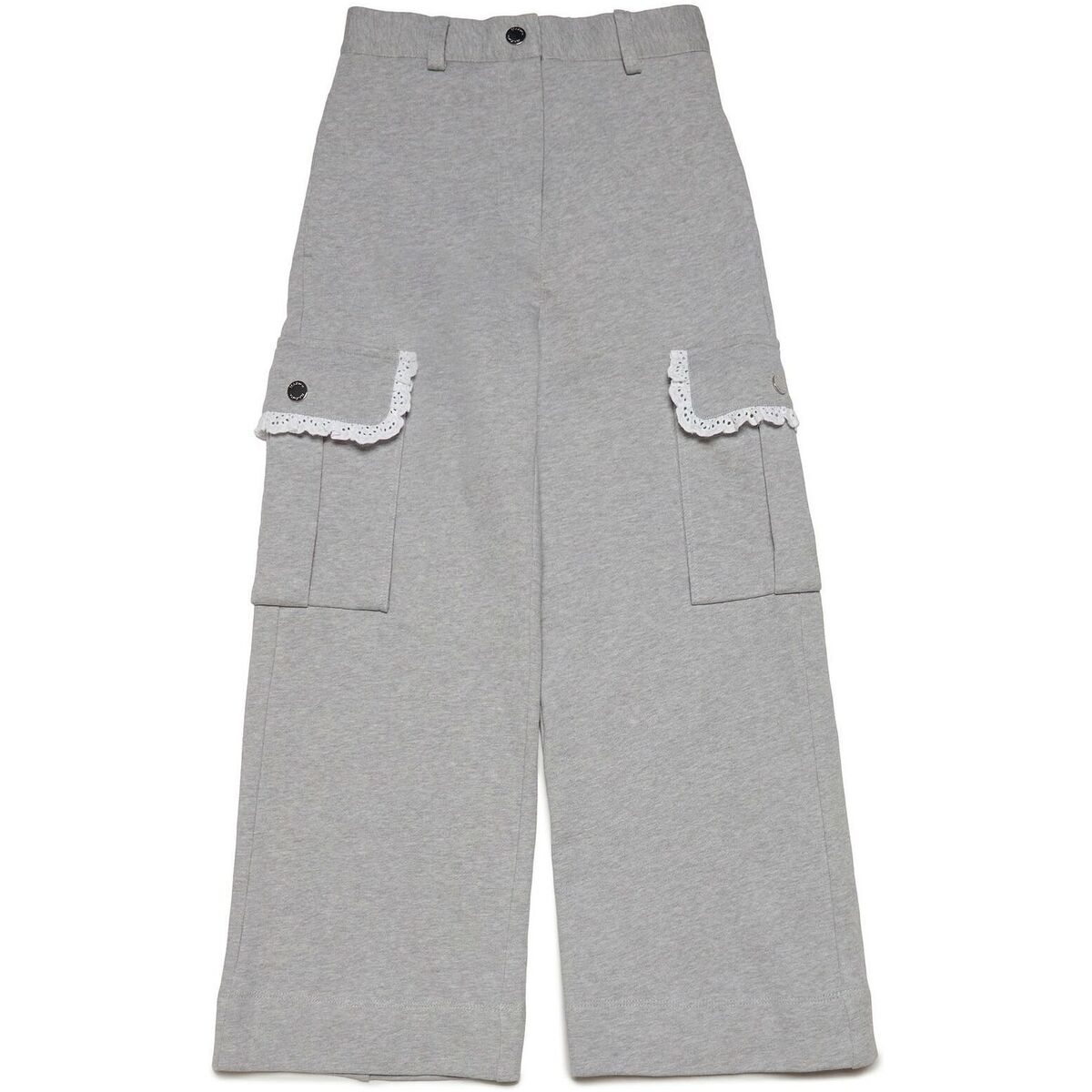 Abbigliamento Bambina Pantaloni Max & Co. Pantaloni cargo in felpa MX0020MX007 Grigio