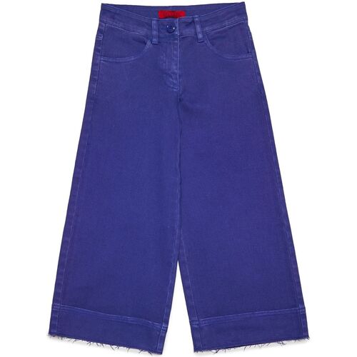 Abbigliamento Bambina Pantaloni Max & Co. Pantaloni workwear effetto used MX0030MX000 Viola