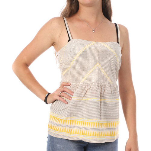 Abbigliamento Donna T-shirt & Polo Vila 14064817 Beige