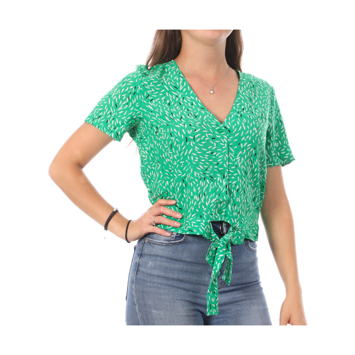 Abbigliamento Donna T-shirt & Polo Vero Moda 10286799 Verde