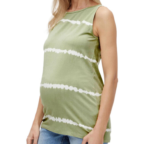 Abbigliamento Donna Top / T-shirt senza maniche Mamalicious 20015882 Verde