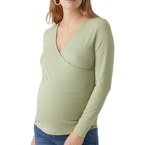 Abbigliamento Donna T-shirt & Polo Vero Moda 20018760 Verde