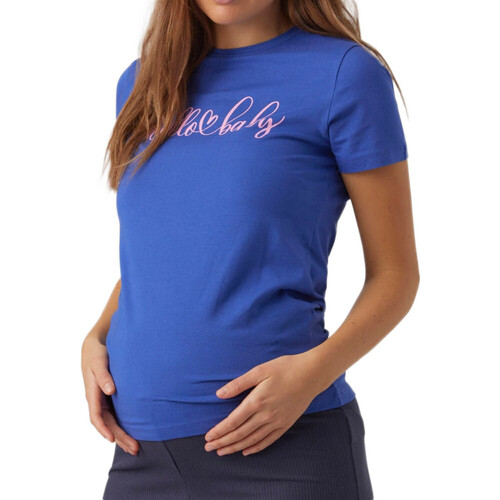 Abbigliamento Donna T-shirt & Polo Mamalicious 20017285 Blu