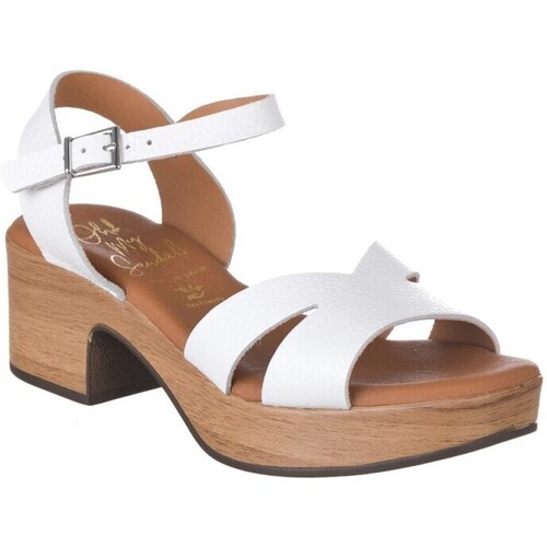 Scarpe Donna Sandali Oh My Sandals 5381 Bianco