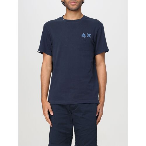 Abbigliamento Uomo T-shirt & Polo Sun68 T34115 07 Blu