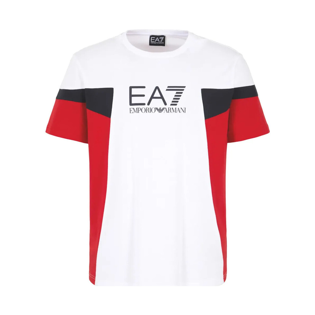 Abbigliamento Uomo T-shirt & Polo Ea7 Emporio Armani T-shirt EA7 3DPT10 PJ02Z Uomo Bianco Bianco