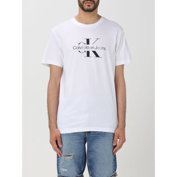 Abbigliamento Uomo T-shirt & Polo Calvin Klein Jeans J30J325190 YAF Bianco