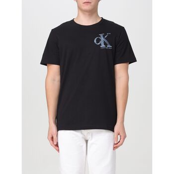 Abbigliamento Uomo T-shirt & Polo Calvin Klein Jeans J30J325498 BEH Nero