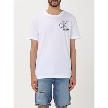 Abbigliamento Uomo T-shirt & Polo Calvin Klein Jeans J30J325498 YAF Bianco