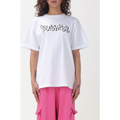 Abbigliamento Donna T-shirt & Polo Disclaimer 24EDS54316 BIANCO Bianco