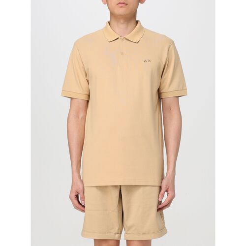 Abbigliamento Uomo T-shirt & Polo Sun68 A34116 16 Beige