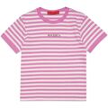 Image of T-shirt Max & Co. T-shirt a righe con logo MX0006MX008