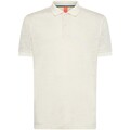 Image of T-shirt & Polo Sun68 Polo In Lino Bianco