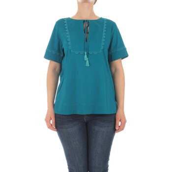 Abbigliamento Donna T-shirt maniche corte Marina Rinaldi 24189710376 Blu