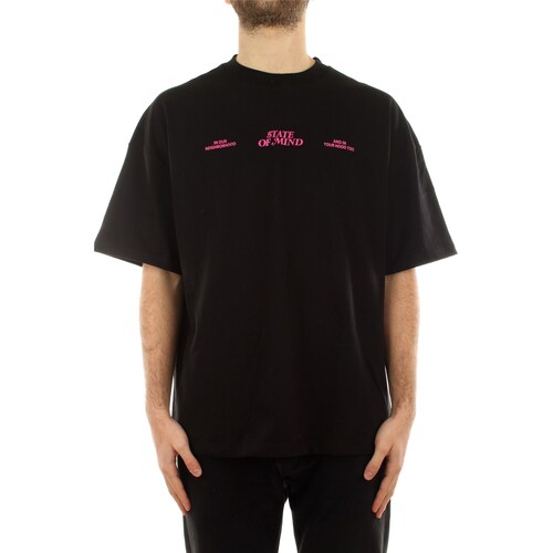 Abbigliamento Uomo T-shirt maniche corte 5Tate Of Mind TSSOM4136 Nero
