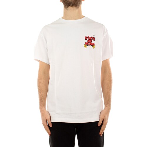 Abbigliamento Uomo T-shirt maniche corte 5Tate Of Mind TSSOM4125 Bianco