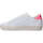 Scarpe Donna Sneakers basse Sun68 sneaker Katy Leather bianco rosa fluo Bianco