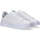 Scarpe Donna Sneakers basse Sun68 sneaker Grace Leather bianco argento Bianco